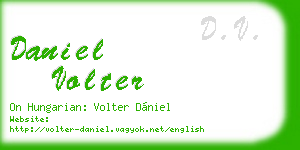 daniel volter business card